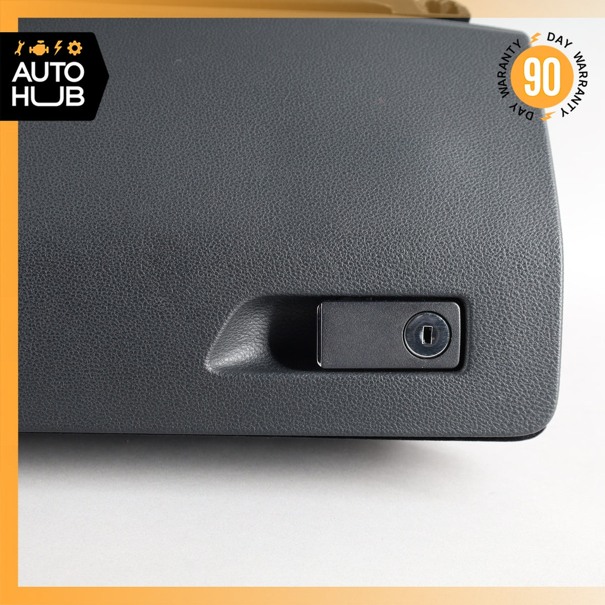 10-13 Mercedes W207 E350 E550 Dashboard Glove Box Compartment Black OEM - photo 5