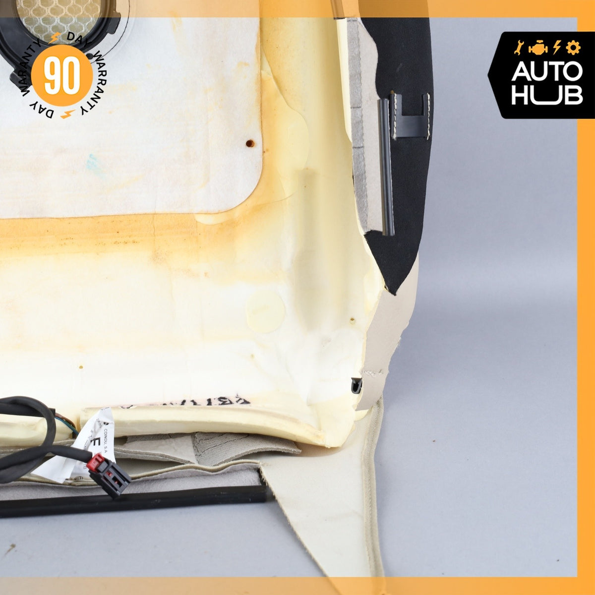 Audi 4M Q7 Front Left Driver Side Top Upper Seat Cushion Beige OEM 87k - photo 10