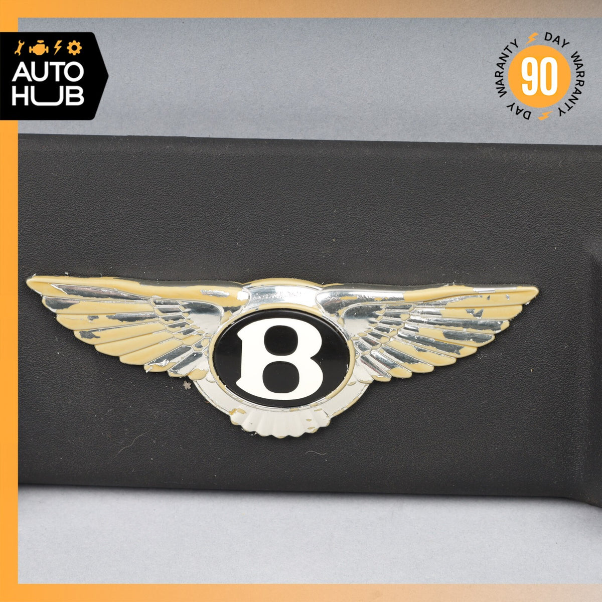 03-13 Bentley Continental Flying Spur Engine Compartment Rear Cover Panel OEM - photo 4