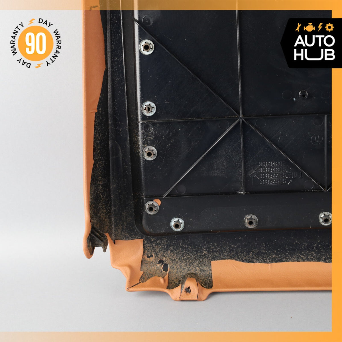 03-08 Maserati Quattroporte Back Panel Seat Cover Front Left or Right Side OEM - photo 12