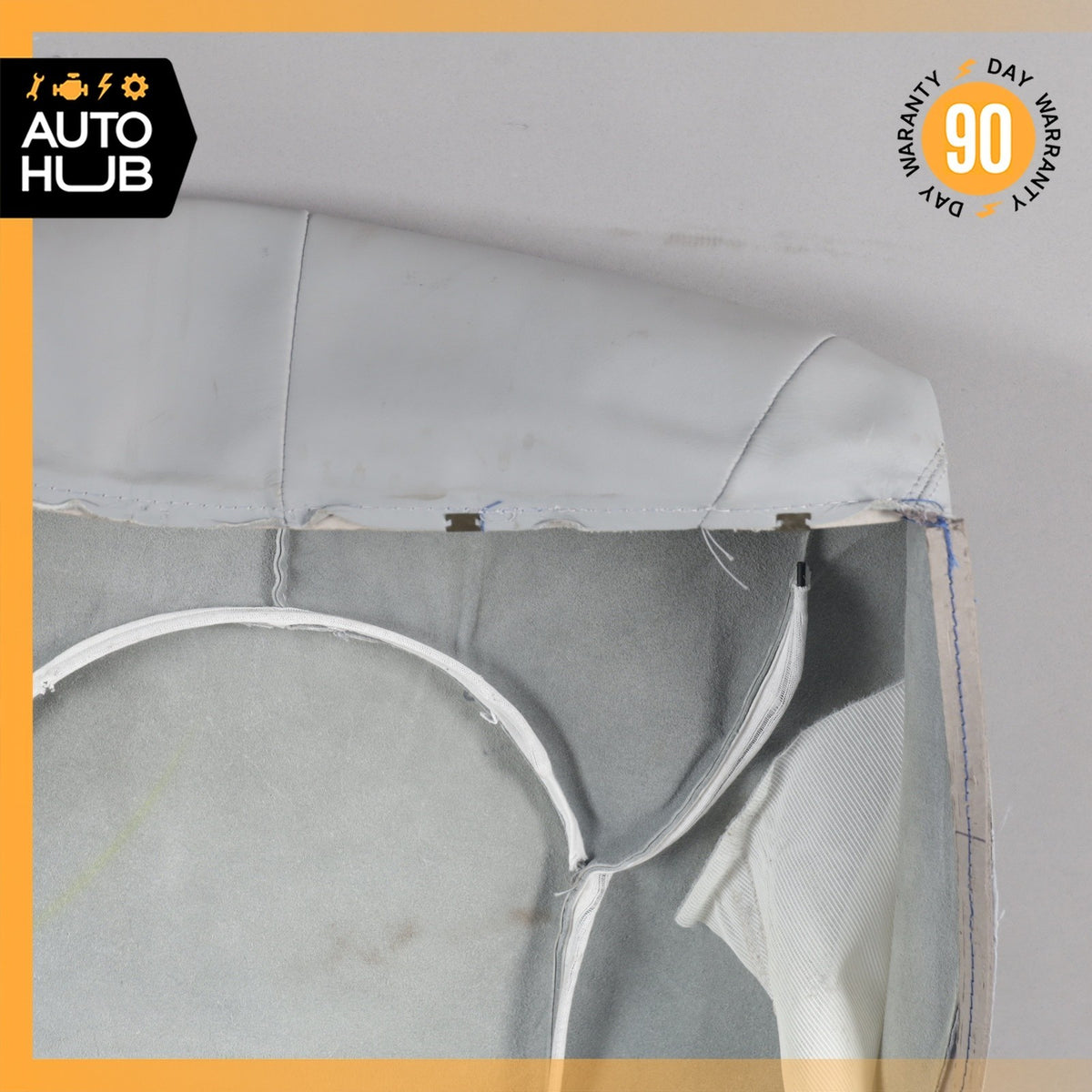 96-02 Mercedes R129 SL500 SL320 Left or Right Lower Bottom Seat Cushion Skin OEM - photo 9
