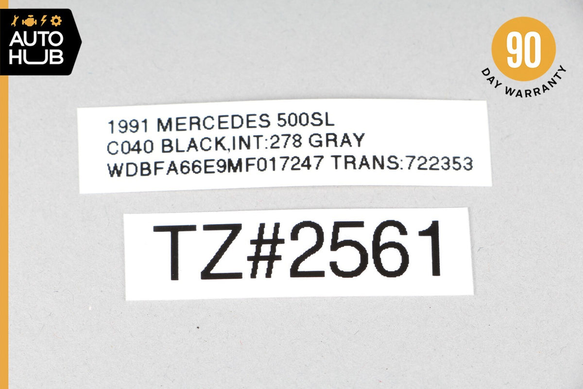90-95 Mercedes R129 500SL 300SL SL500 Anti Theft Key Alarm Control Module OEM - photo 12