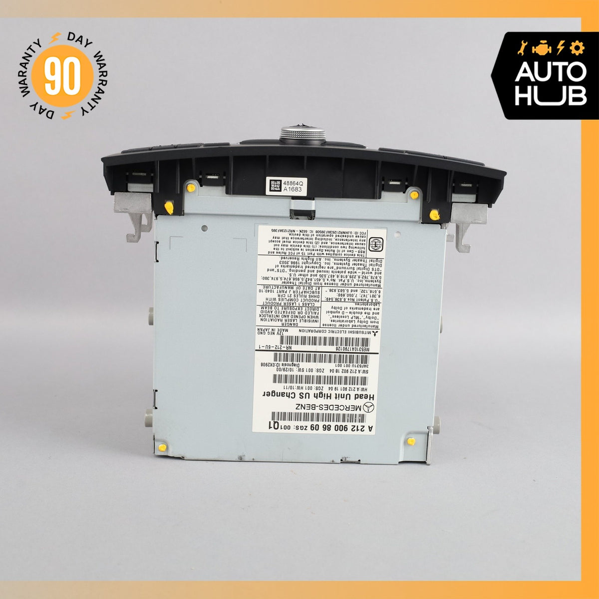 10-11 Mercedes W212 E350 E550 Command Head Unit CD Changer Radio OEM - photo 13