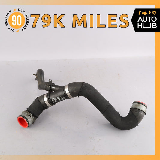 14-17 Mercedes W207 E400 E350 E550 Lower Radiator Coolant Hose Pipe OEM 79k - photo 1