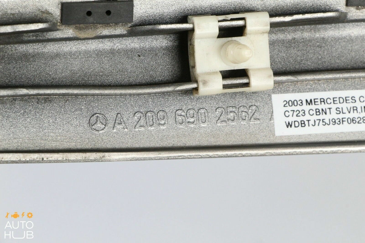 03-09 Mercedes W209 CLK500 CLK55 AMG Quarter Molding Trim Rear Left Side OEM - photo 10