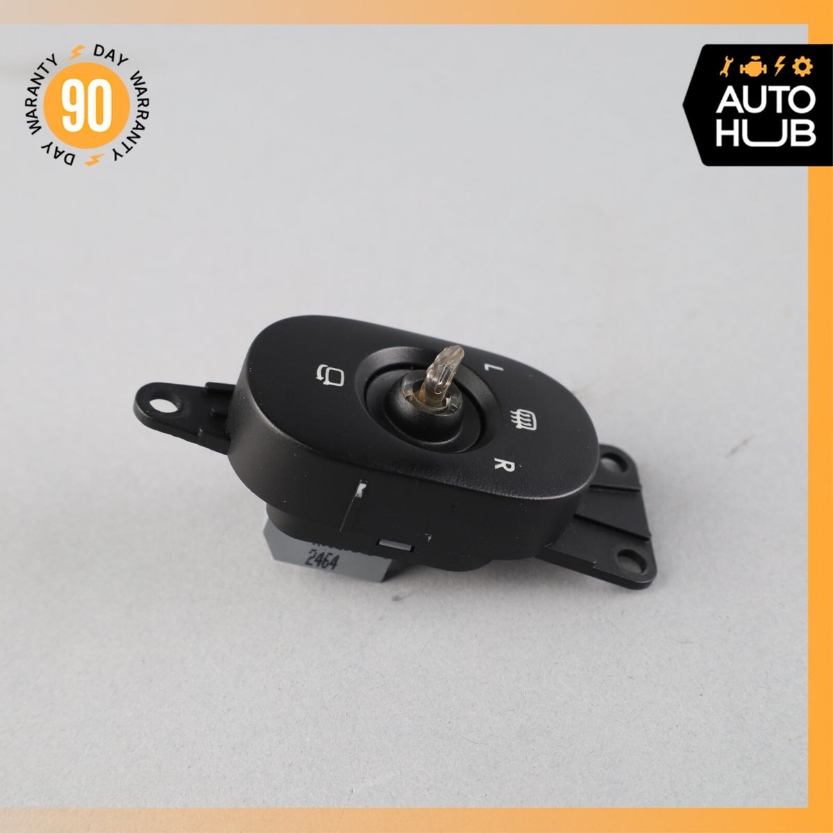 Bentley Continental GT Door Mirror Control Switch OEM 81k - photo 2
