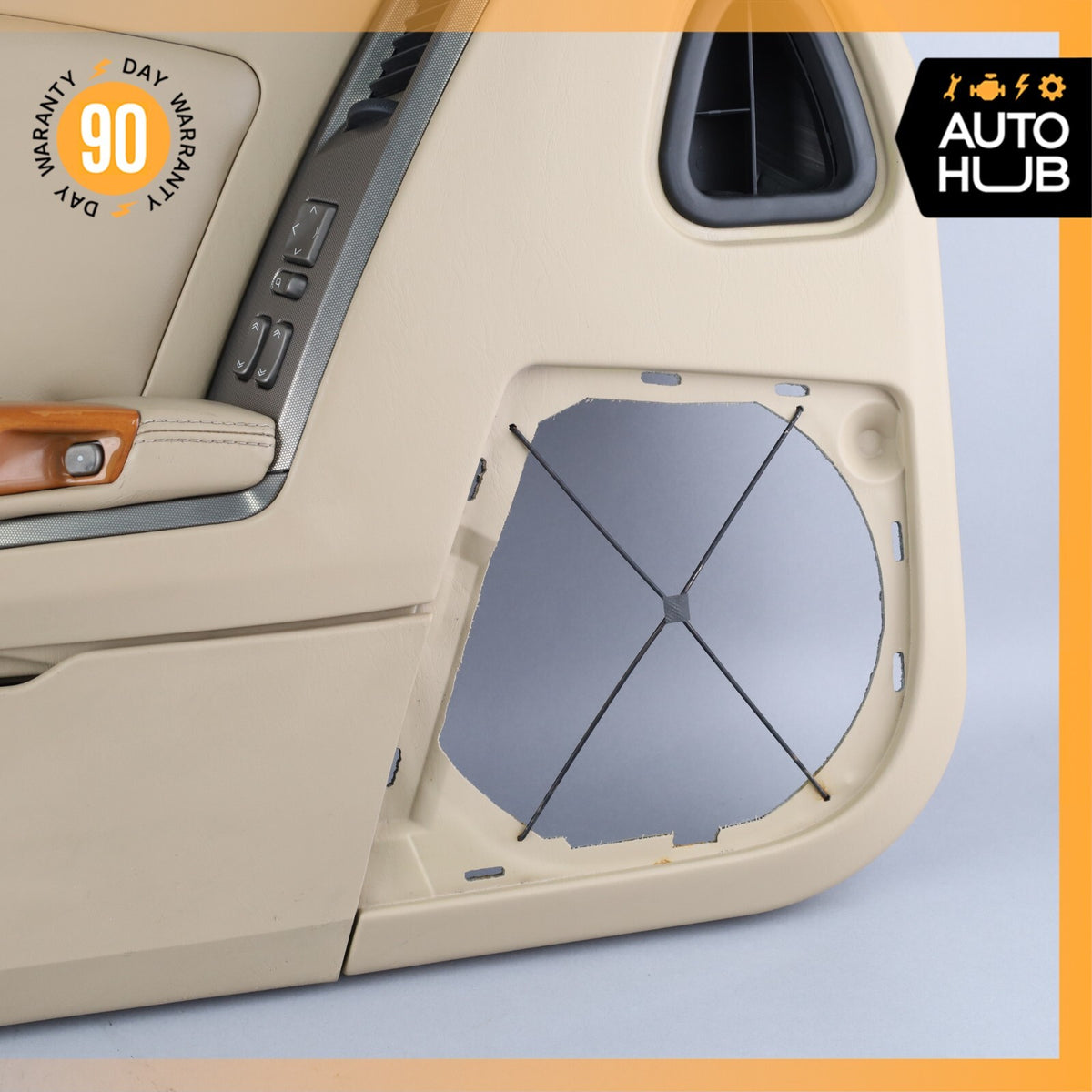 07-09 Cadillac XLR Left Driver Side Interior Door Panel Beige OEM 44k - photo 8