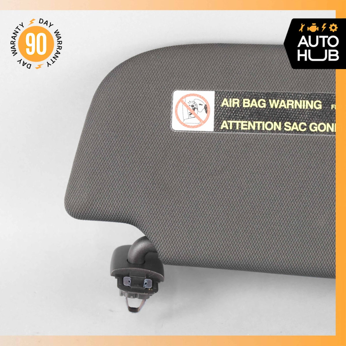 Audi C7 S6 Front Left Driver Side Sunvisor Sun Visor Black 4G0857551A OEM - photo 5