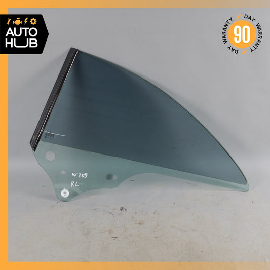 Mercedes W209 CLK350 CLK500 Coupe Quarter Window Glass Rear Left Driver Side OEM - photo 1