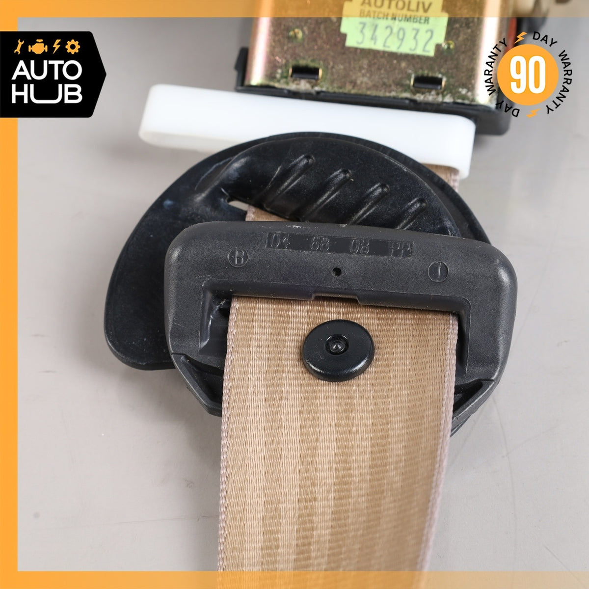 99-04 Bentley Arnage / RR Seraph Front Right Side Seat Belt Retractor Bronze OEM - photo 5