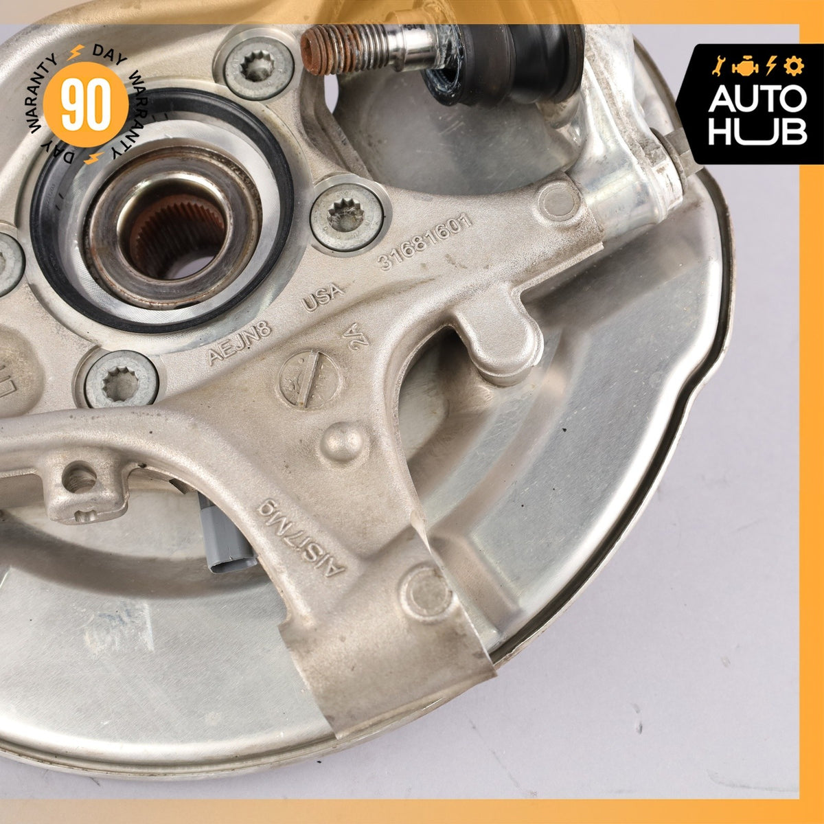 19-25 Volvo S60 V60 Front Left Driver Side Spindle Knuckle Hub OEM 60k - photo 12