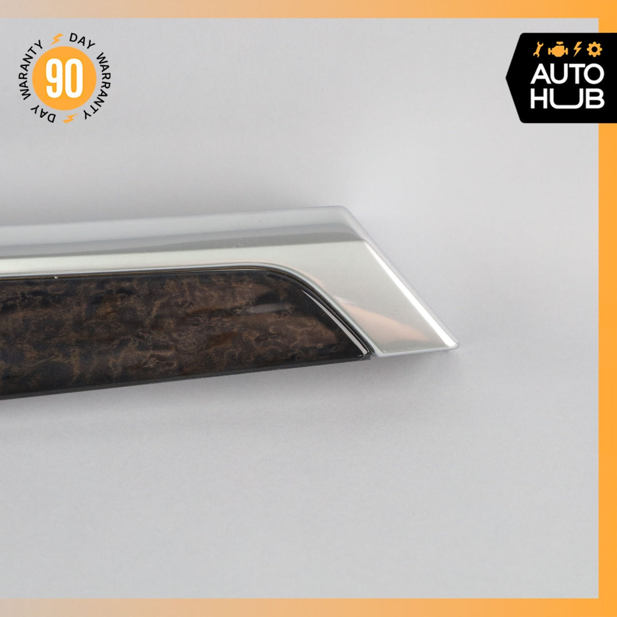 Porsche Panamera 970 Rear Left Driver Side Door Panel Molding Wood OEM - photo 2