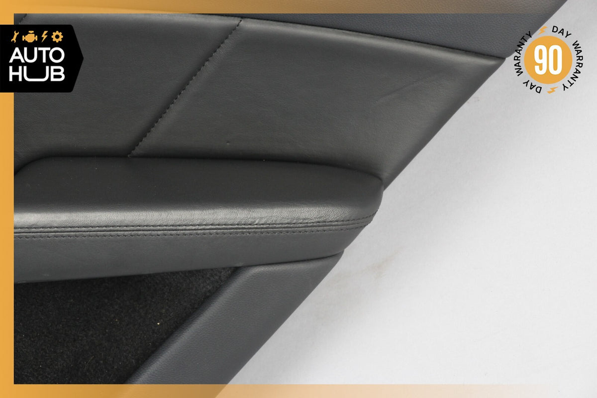 Mercedes W218 CLS63 AMG Rear Right Side Interior Door Panel Nappa Black OEM - photo 5