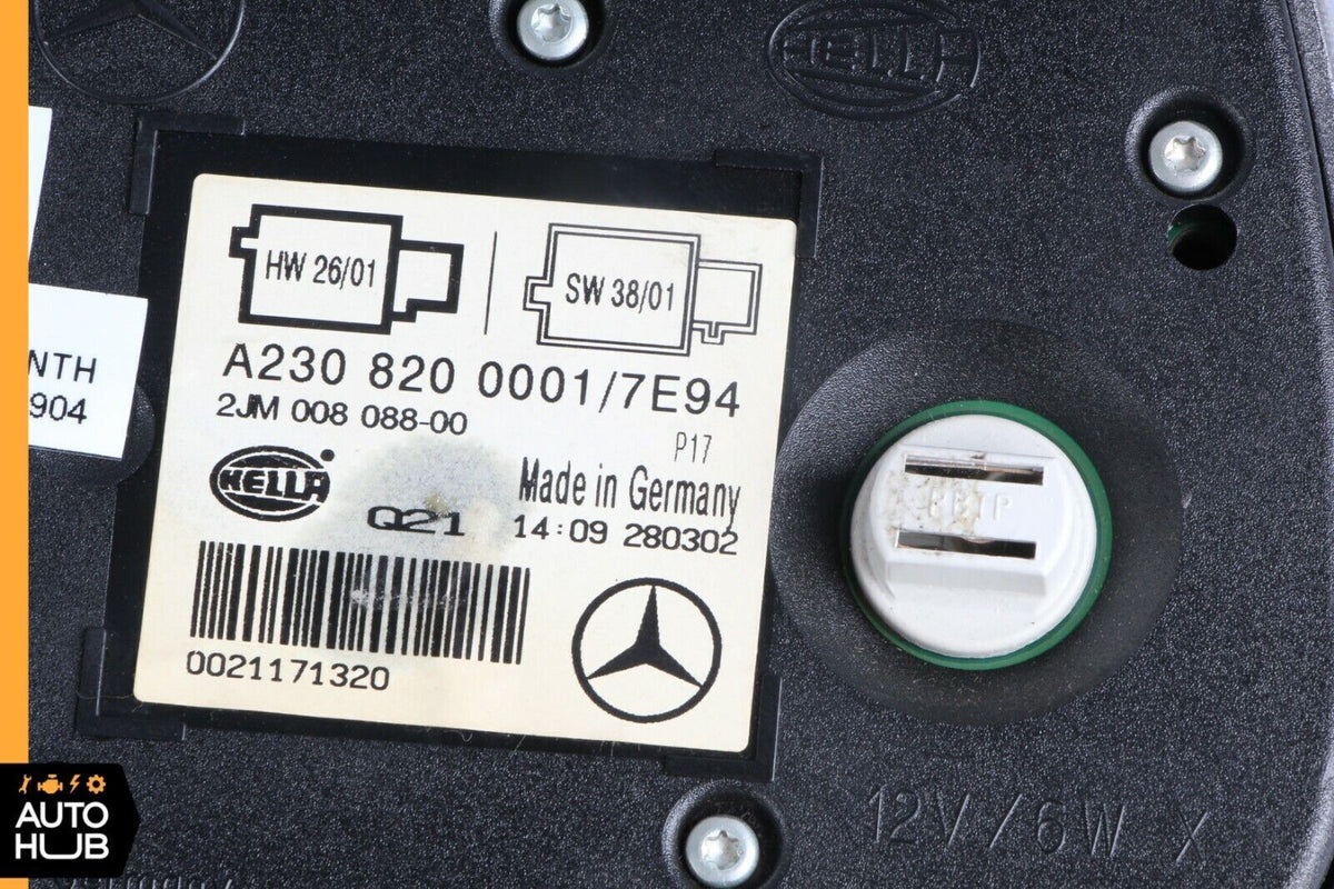 03-04 Mercedes R230 SL500 SL55 AMG Overhead Dome Light Lamp 2308200001 Gray OEM - photo 10