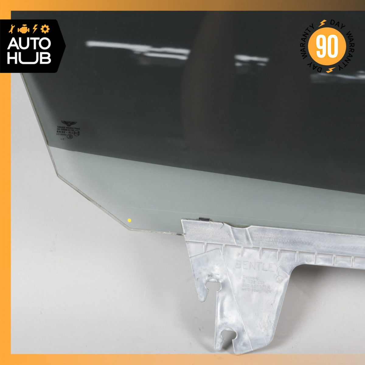 03-10 Bentley Continental GT Coupe Front Left Door Window Glass OEM 87k - photo 13