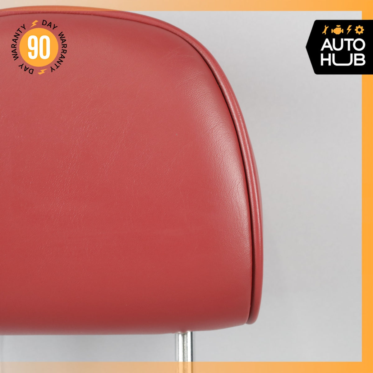 00-04 Aston Martin DB7 Vantage Front Left or Right Seat Headrest Red OEM 35k - photo 4