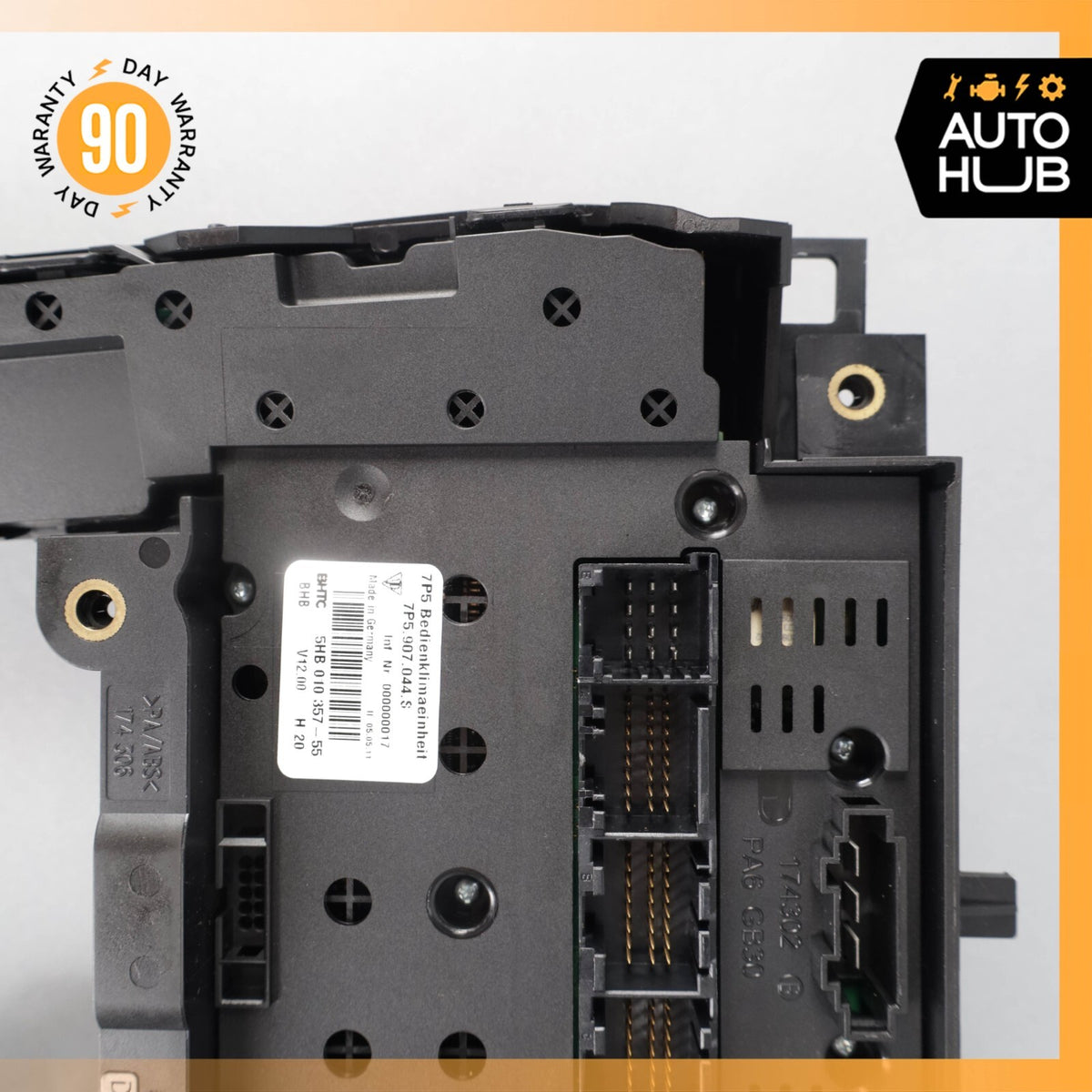 11-14 Porsche Cayenne Turbo 958 Front A/C Heater Climate Control Switch OEM - photo 13