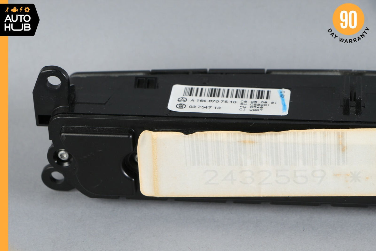 06-12 Mercedes W164 ML320 GL450 Dash Hazard Heated Seats ESP Control Panel OEM - photo 9