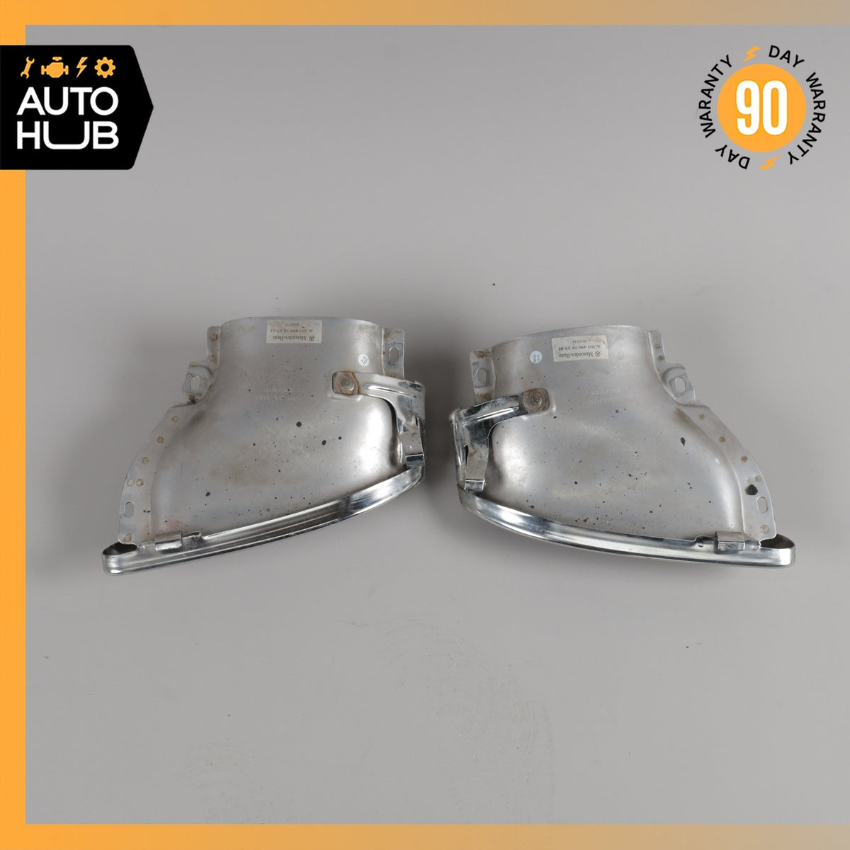 Mercedes W207 E350 E400 Left & Right Side Exhaust Mufflers Tips Set OEM - photo 12