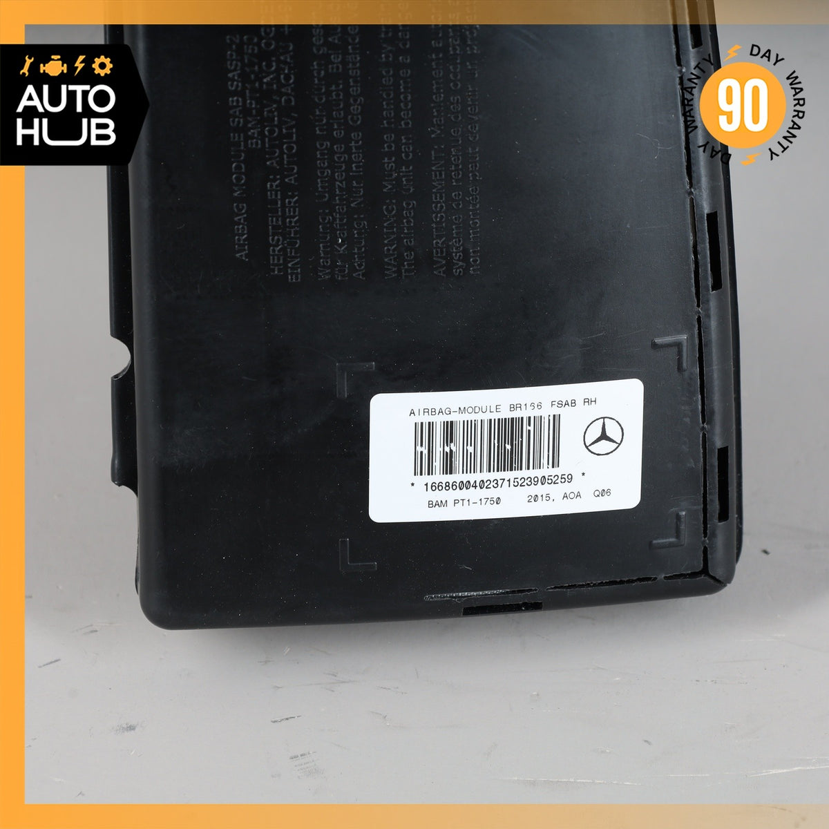 Mercedes X166 GL350 ML350 GLS450 Front Right Passenger Side Seat Airbag SRS OEM - photo 4