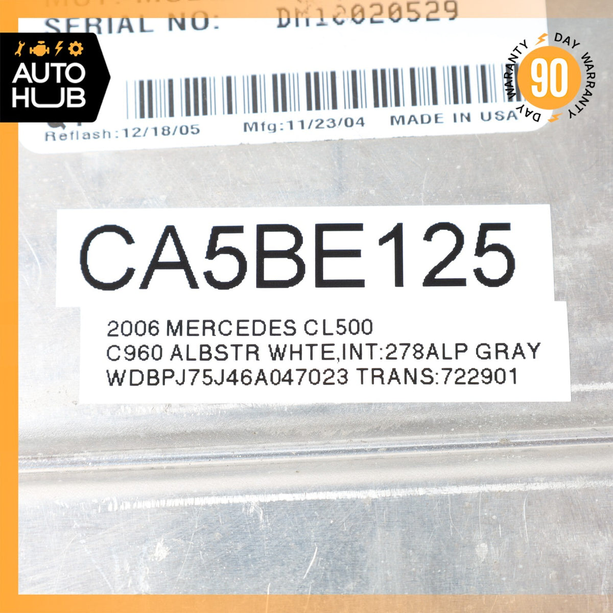 06-12 Mercedes R230 SL550 E350 Communication Control Module 2308207026 OEM - photo 8