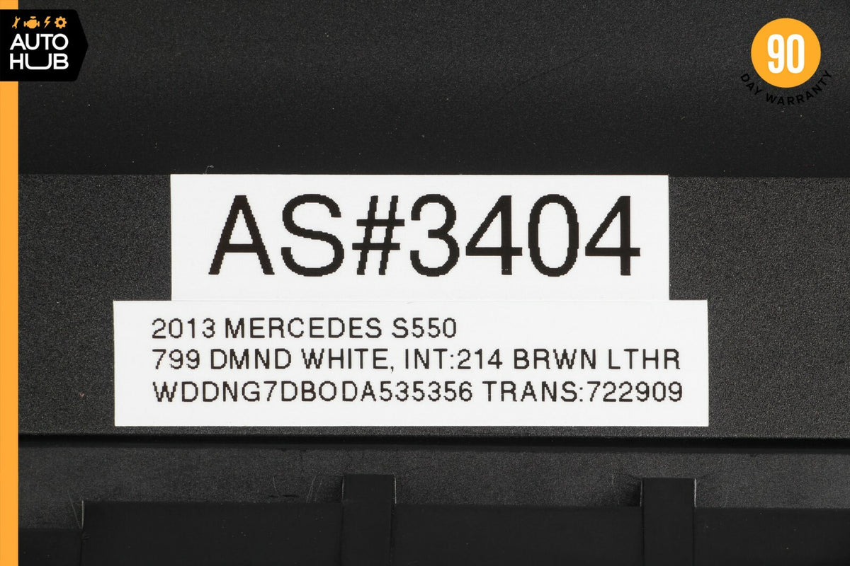 07-13 Mercedes W221 S550 S400 Front Left Driver Side Under Seat Control Unit OEM - photo 12