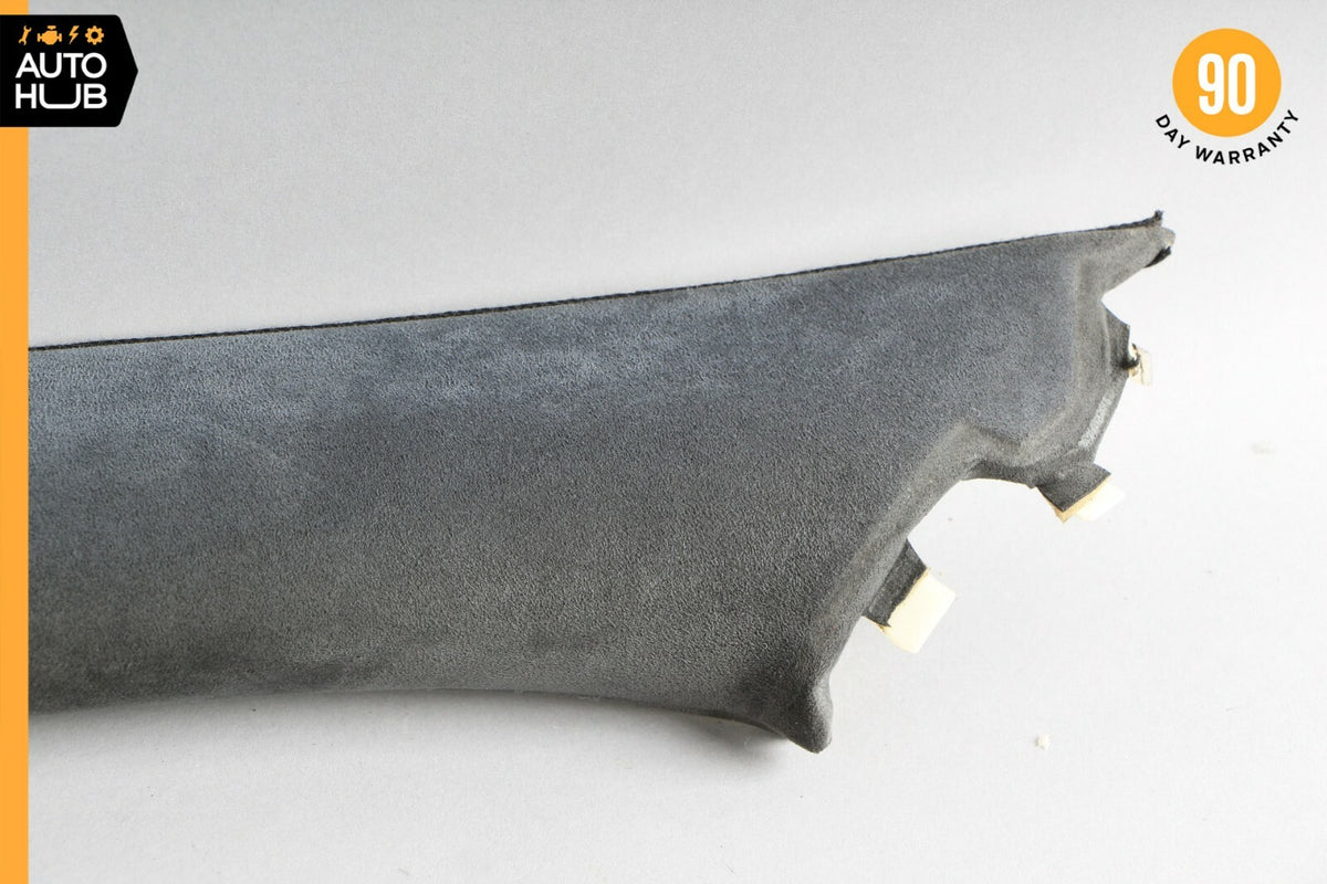 07-13 Mercedes W221 S550 S63 AMG Front Left Side A Pillar Trim Panel Suede OEM - photo 5