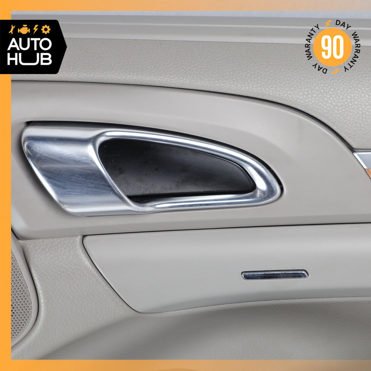 11-18 Porsche Cayenne 958 S Rear Right Side Interior Door Panel Gray OEM - photo 4