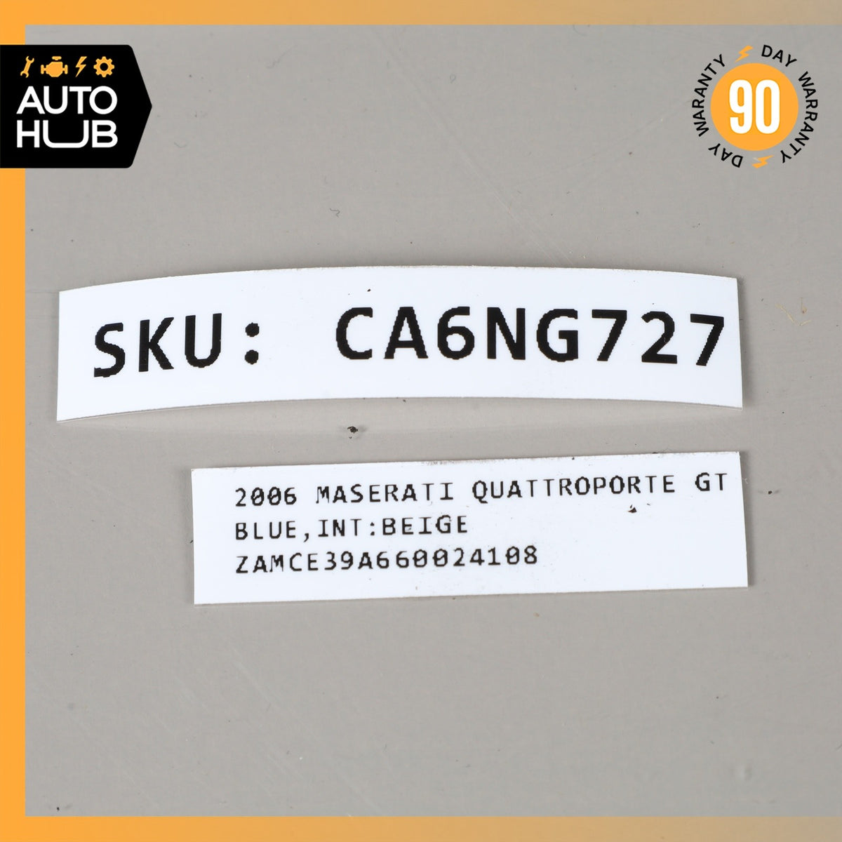 06-10 Maserati Quattroporte M139 Rear Left Side Spindle Knuckle Hub OEM 84k - photo 15