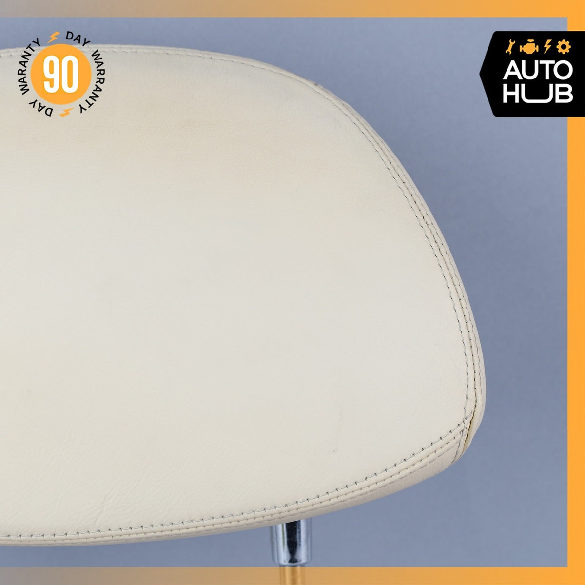 Bentley Arnage Front Left or Right Seat Headrest Head Rest Beige OEM 42k - photo 9