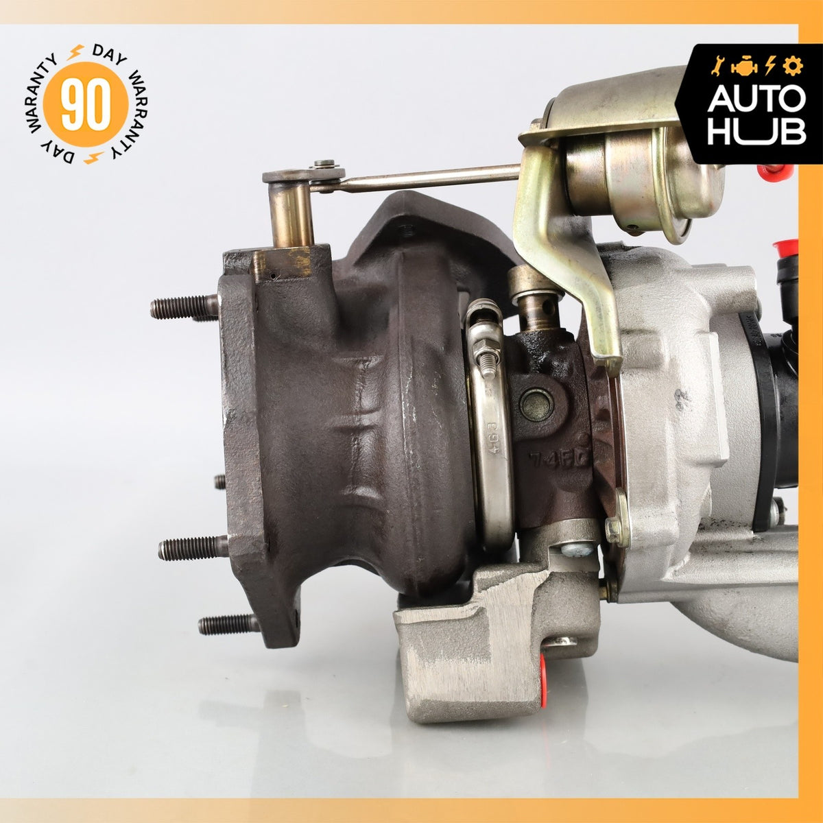03-06 Porsche Cayenne 955 Turbo 4.5L V8 Left Turbocharger Turbo Charger OEM - photo 9