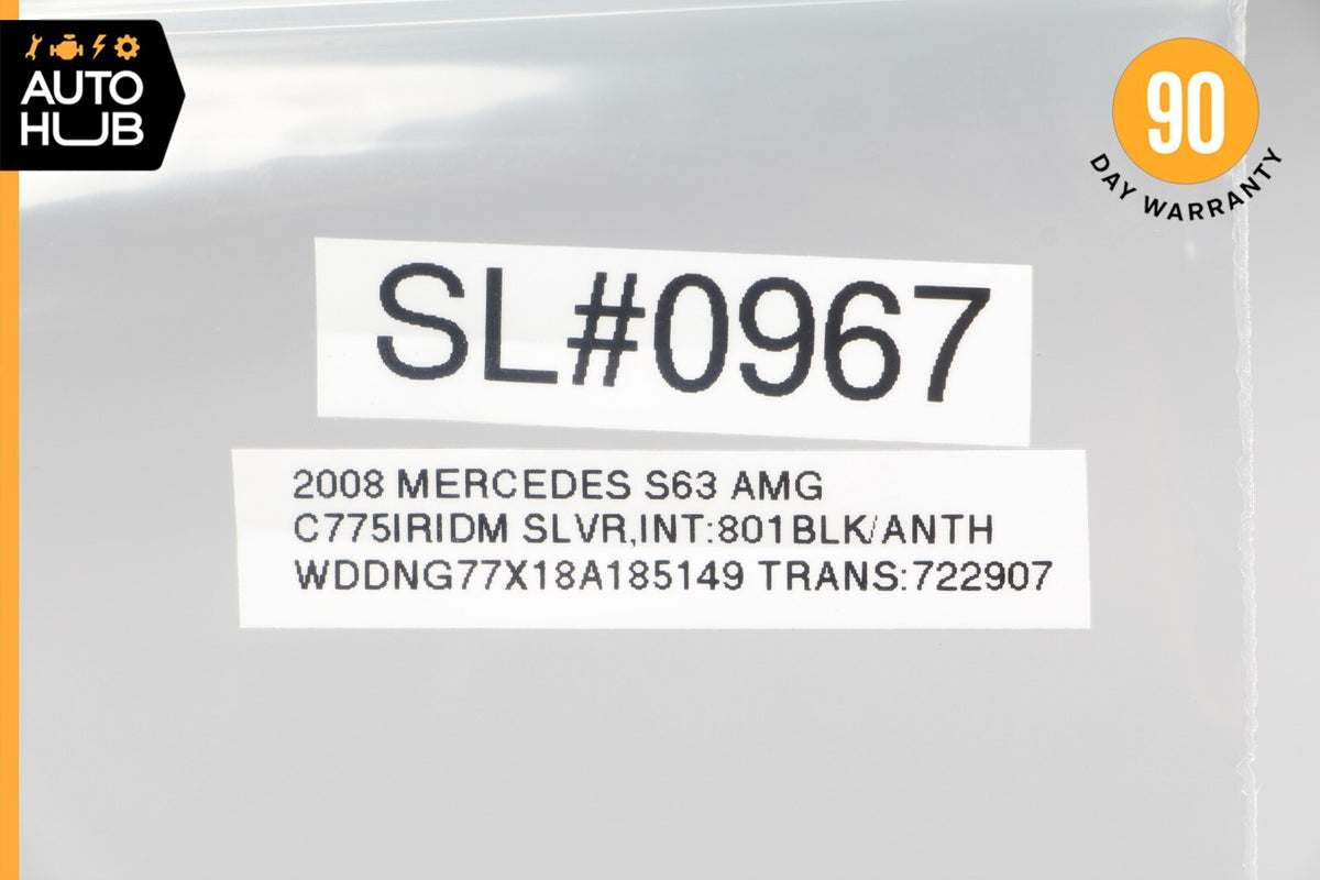 07-14 Mercedes W221 S63 CL63 AMG Front Brake Pad Wear Sensor 2215409710 OEM - photo 12