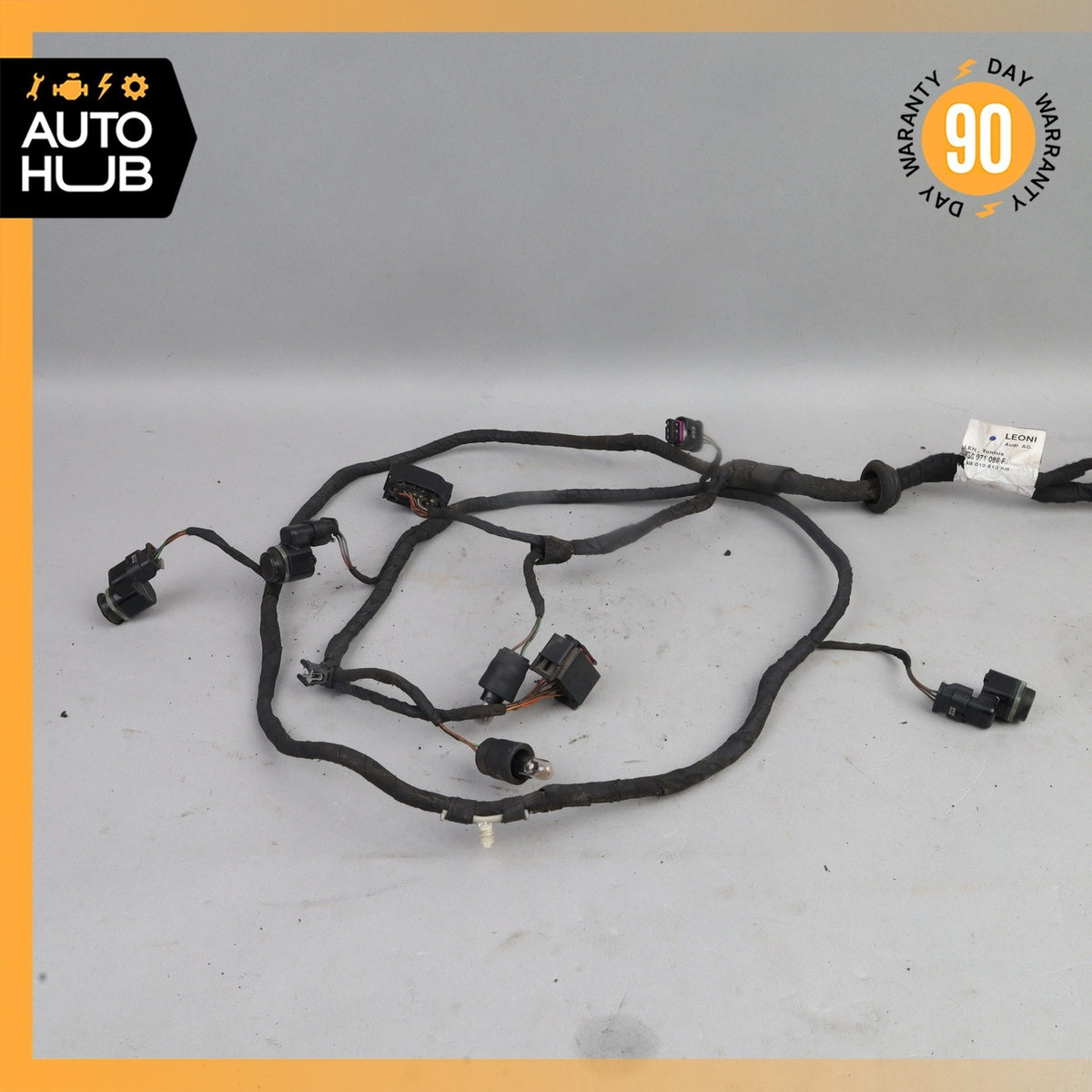 12-15 Audi 4G8 A7 S7 Rear Bumper Wire Harness w/ PDC Parking Sensors OEM - photo 5