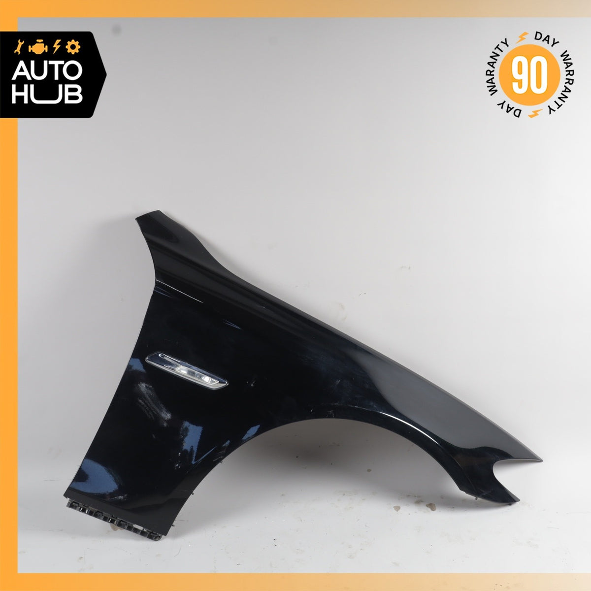 11-16 BMW F10 535i 550i Fender Front Right Passenger Side Black OEM - photo 1