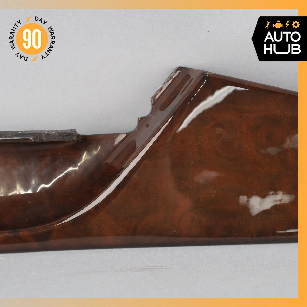 93-99 Mercedes W140 CL600 S500 Coupe Left Driver Side Door Panel Trim Wood OEM - photo 5