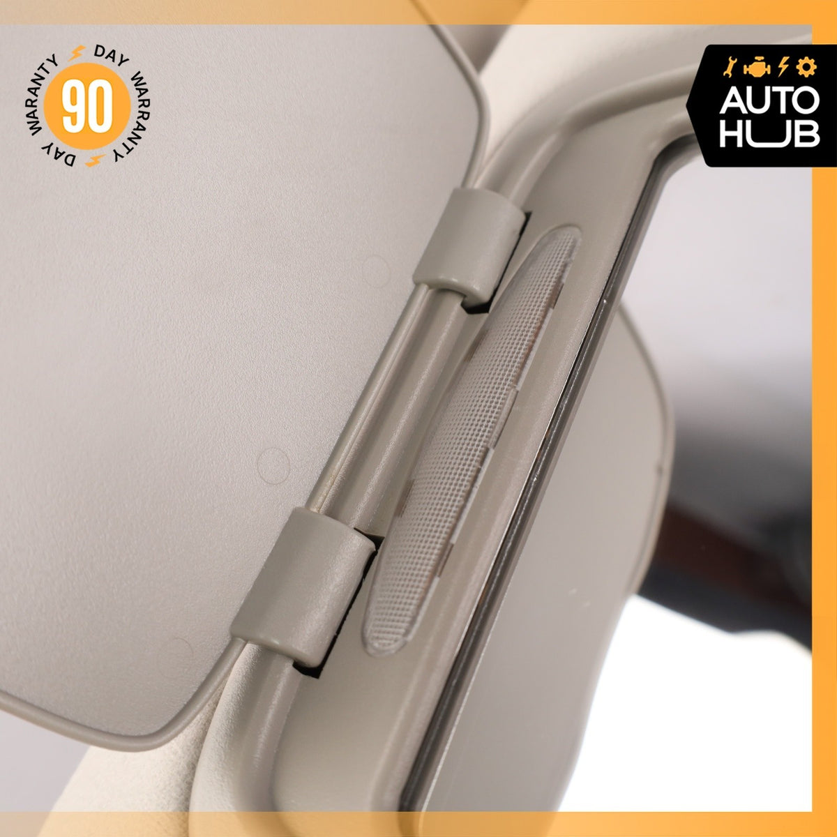 14-17 Maserati Quattroporte M156 Ghibli M157 Right Sun Visor Shade Gray OEM 46k - photo 10
