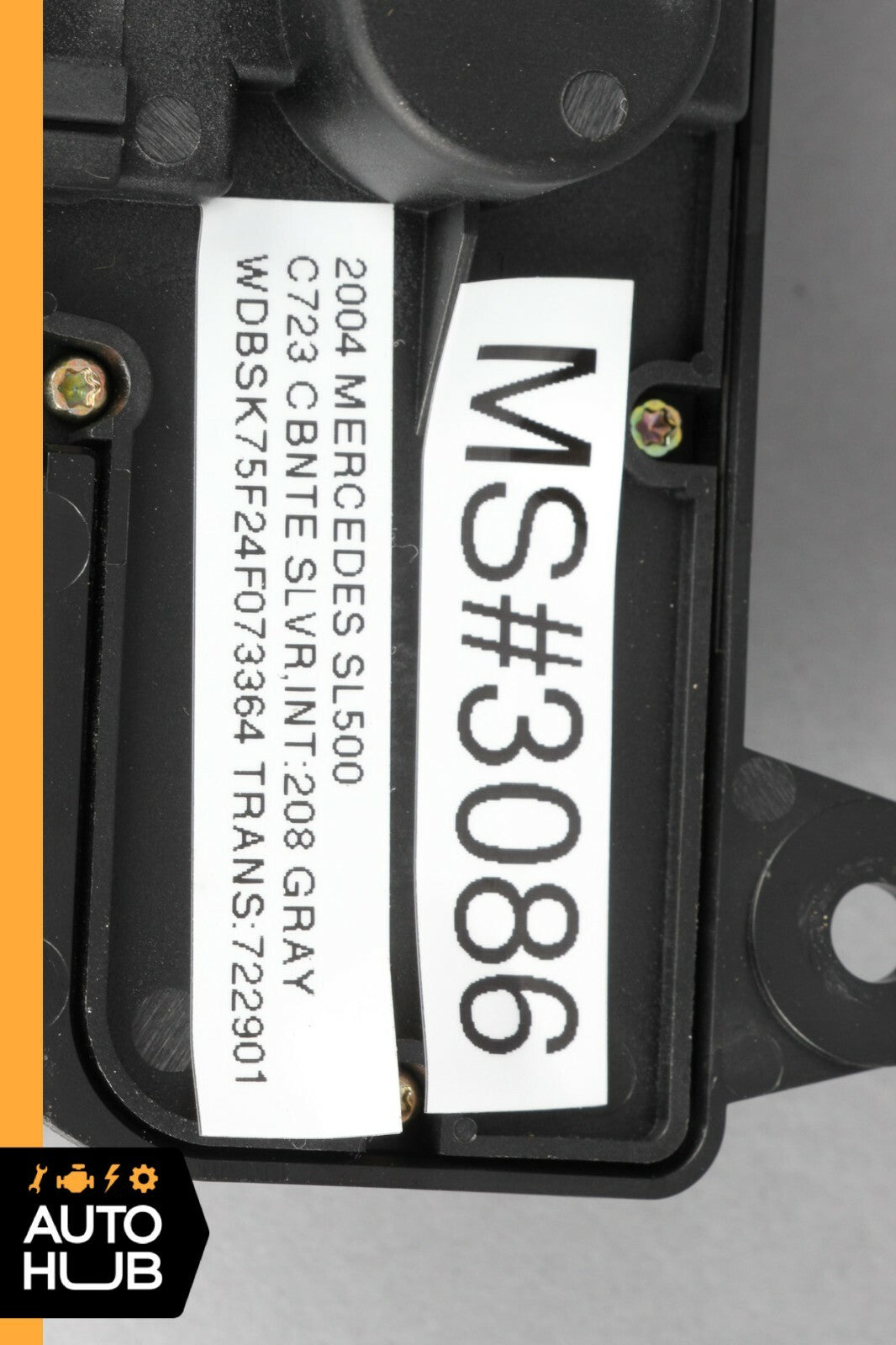 03-08 Mercedes R230 SL500 SL55 Seat Control Switch Module Right Passenger OEM - photo 10