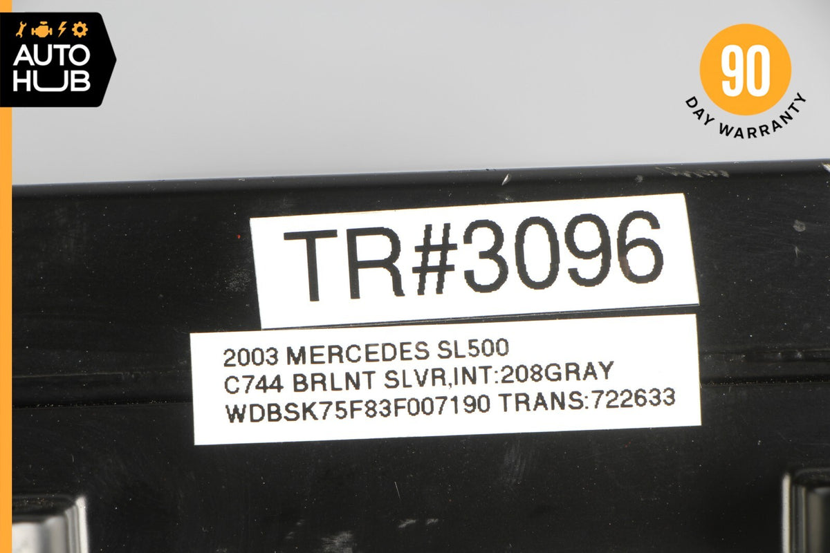 00-06 Mercedes R230 SL500 CL500 Voice Command Control Module 2208202185 OEM 56k - photo 11