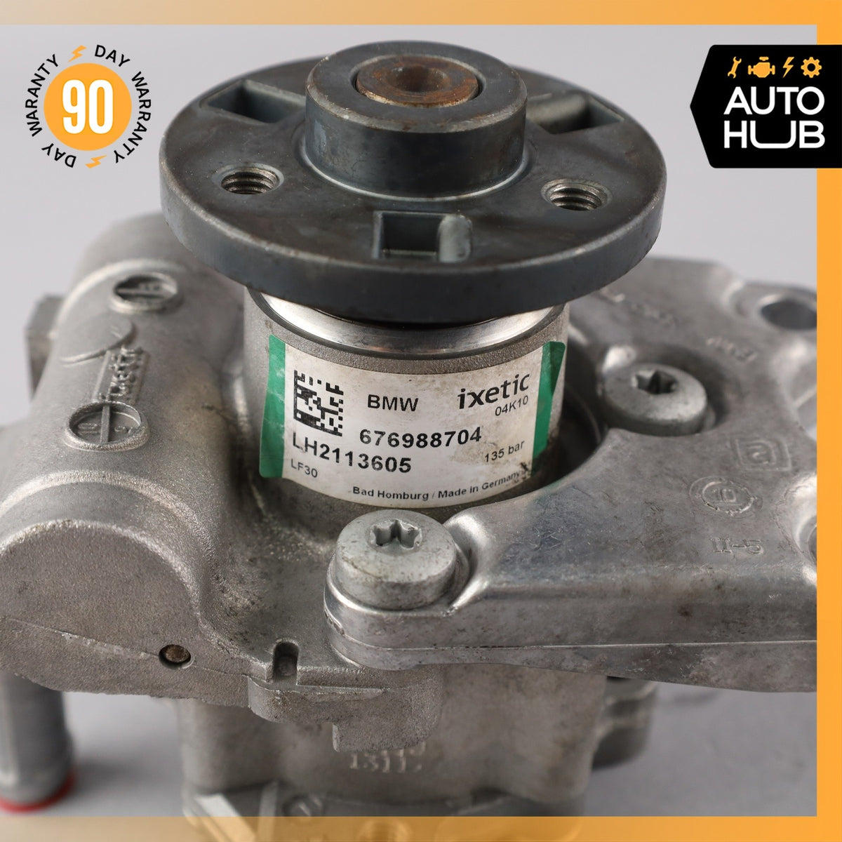 BMW E88 128i 135i Hydraulic Power Steering Pump 6769887 OEM - photo 9