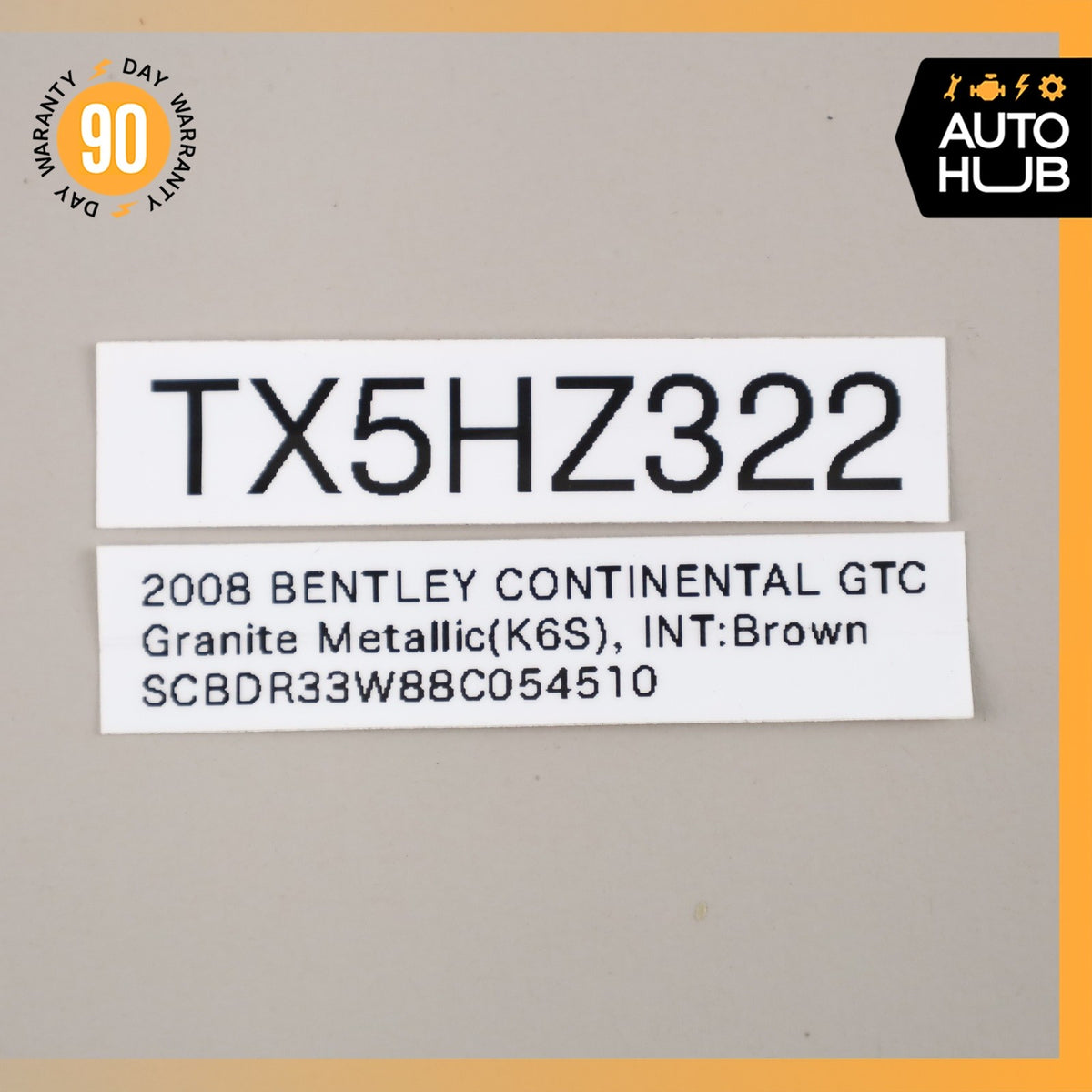 03-18 Bentley Continental Flying Spur GTC GT Ignition Coil OEM - photo 8