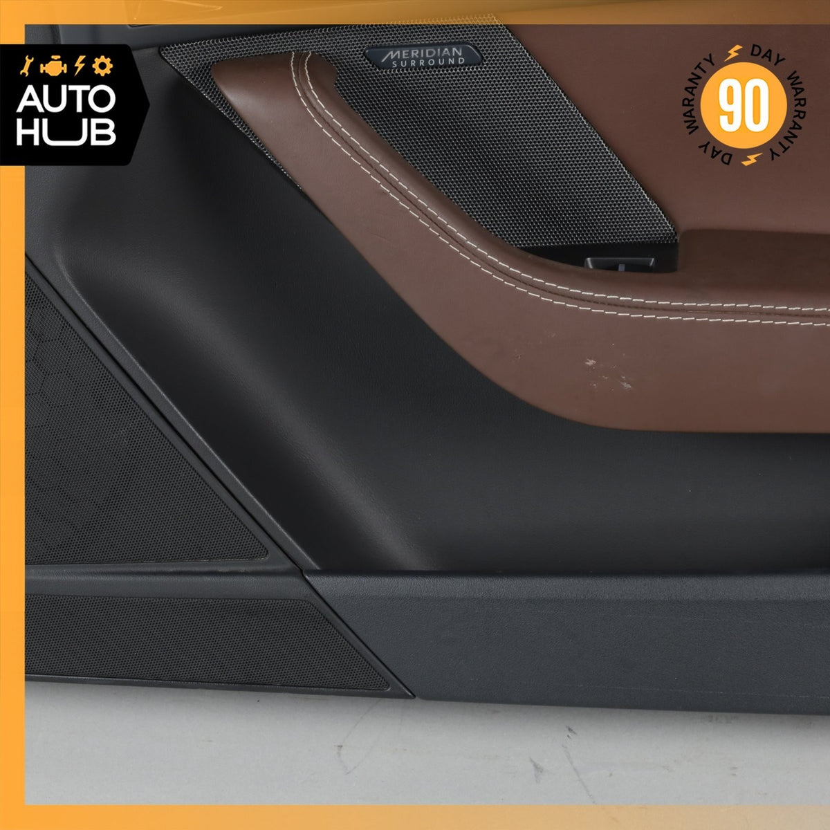 14-20 Jaguar X152 F-Type Right Side Interior Door Trim Panel Leather OEM - photo 7
