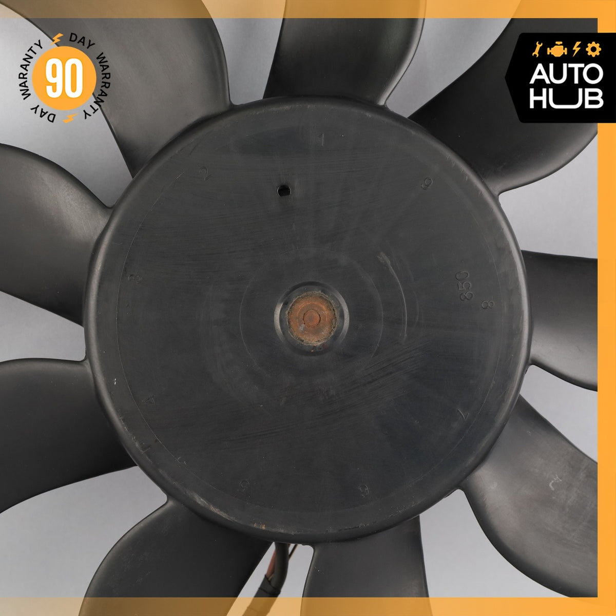 14-19 BMW F15 X5 X6 3.0L Engine Motor Radiator Cooling Fan Blade w/ Motor OEM - photo 8