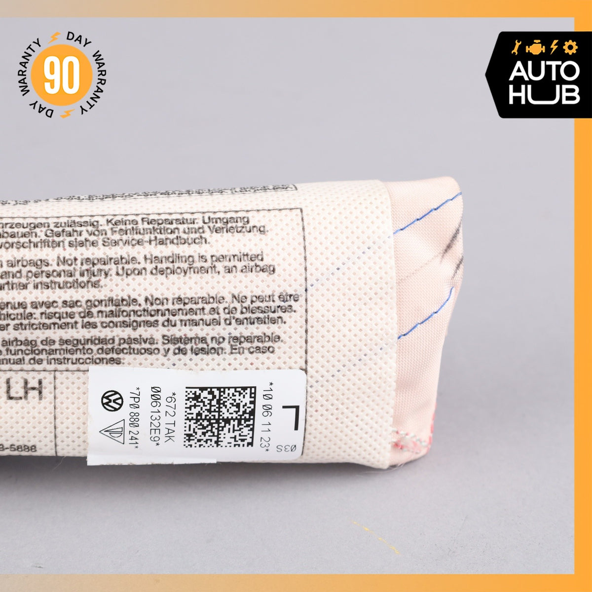 11-18 Porsche Cayenne 958 Front Left Driver Side Seat Airbag 7P0880241A OEM - photo 2
