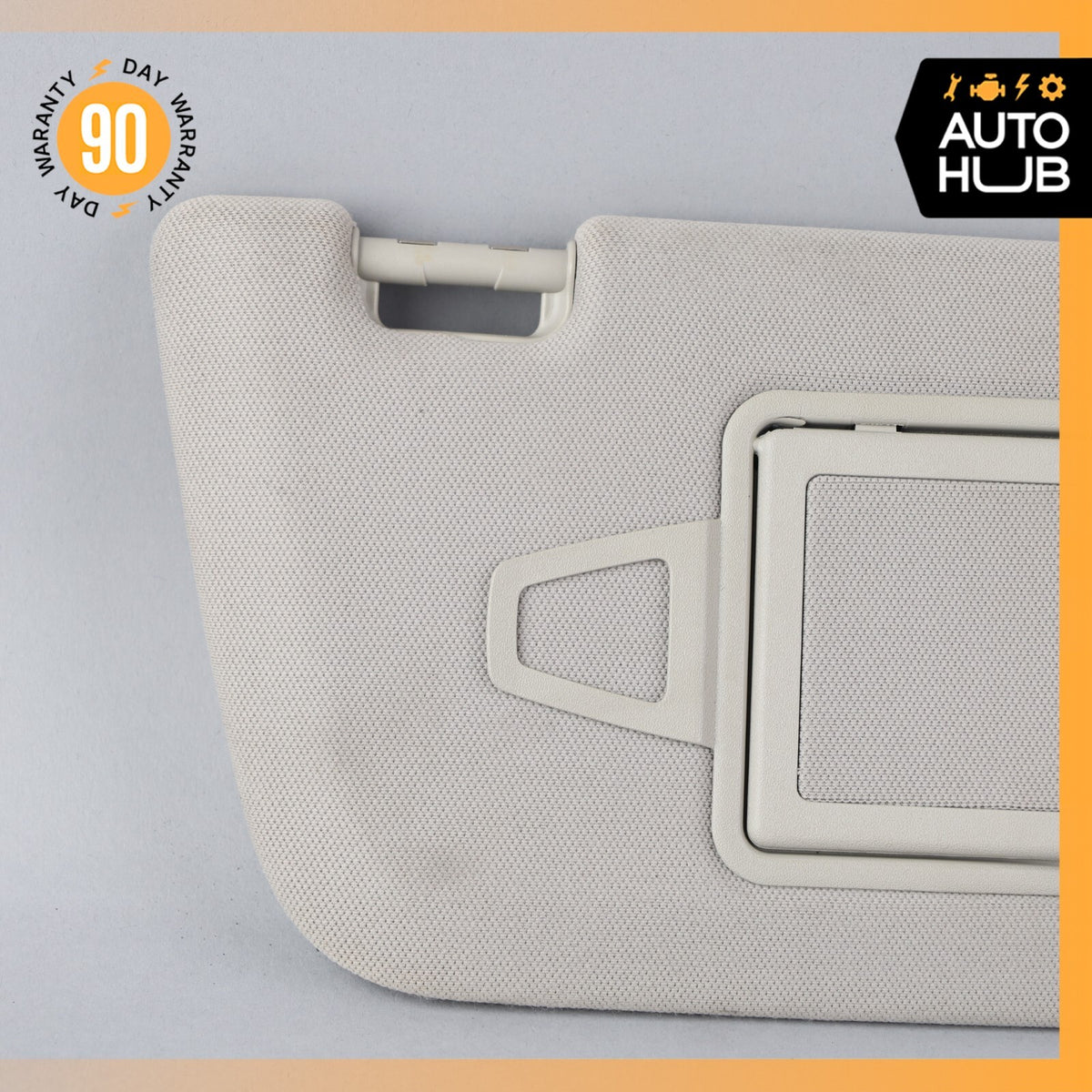 07-14 Mercedes W216 CL550 S550 Right Side Sun Visor Shade Sunvisor Gray OEM - photo 6