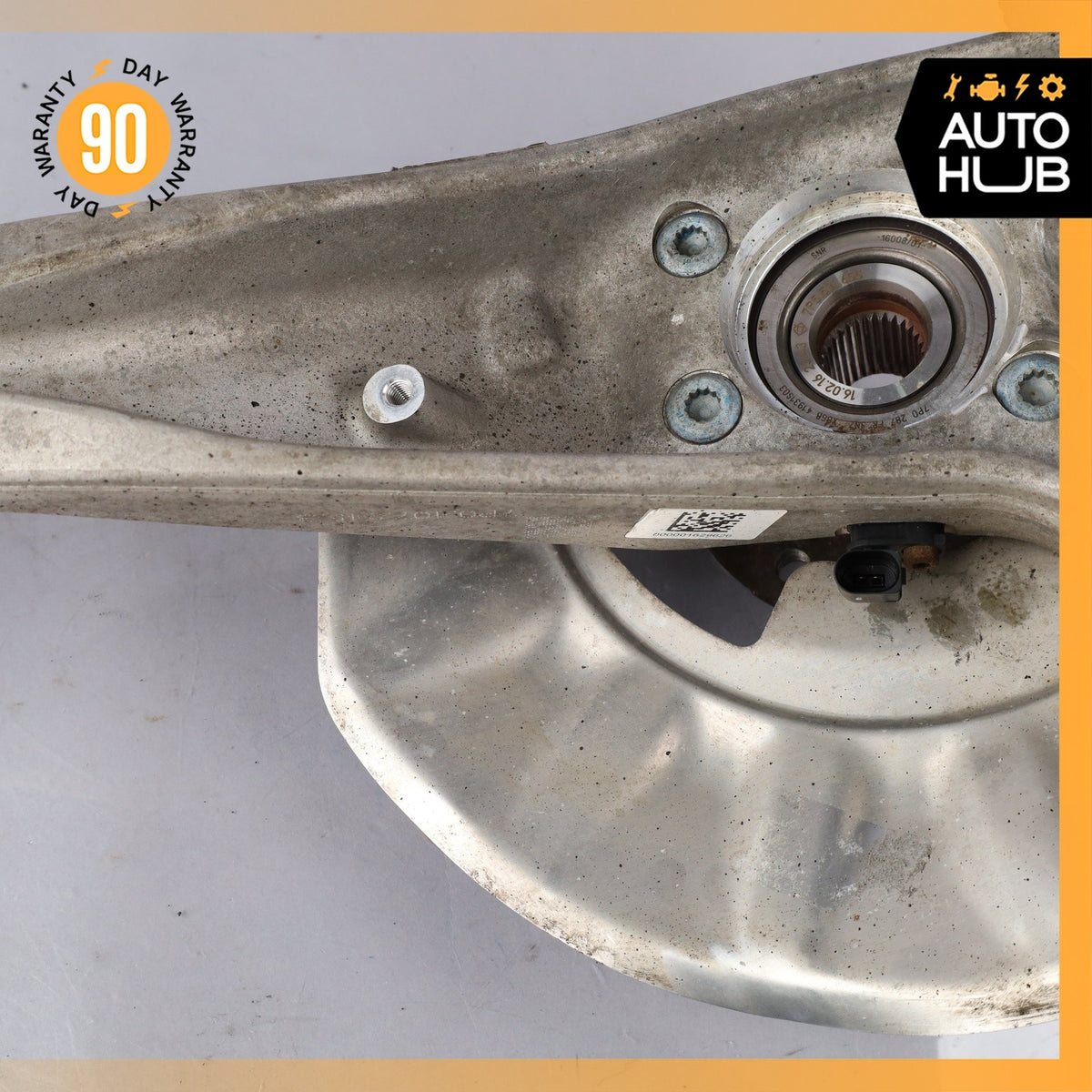 11-18 Porsche Cayenne 958 Turbo Front Left Side Knuckle Spindle OEM 92k - photo 12