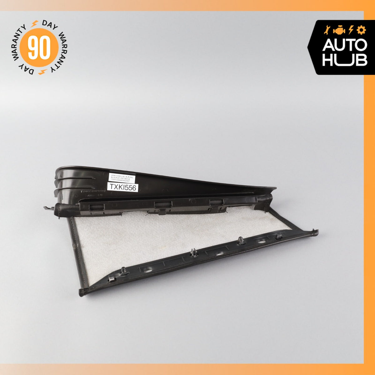 04-09 Cadillac XLR Right Passenger Side Quarter Glass Flap Black OEM - photo 11