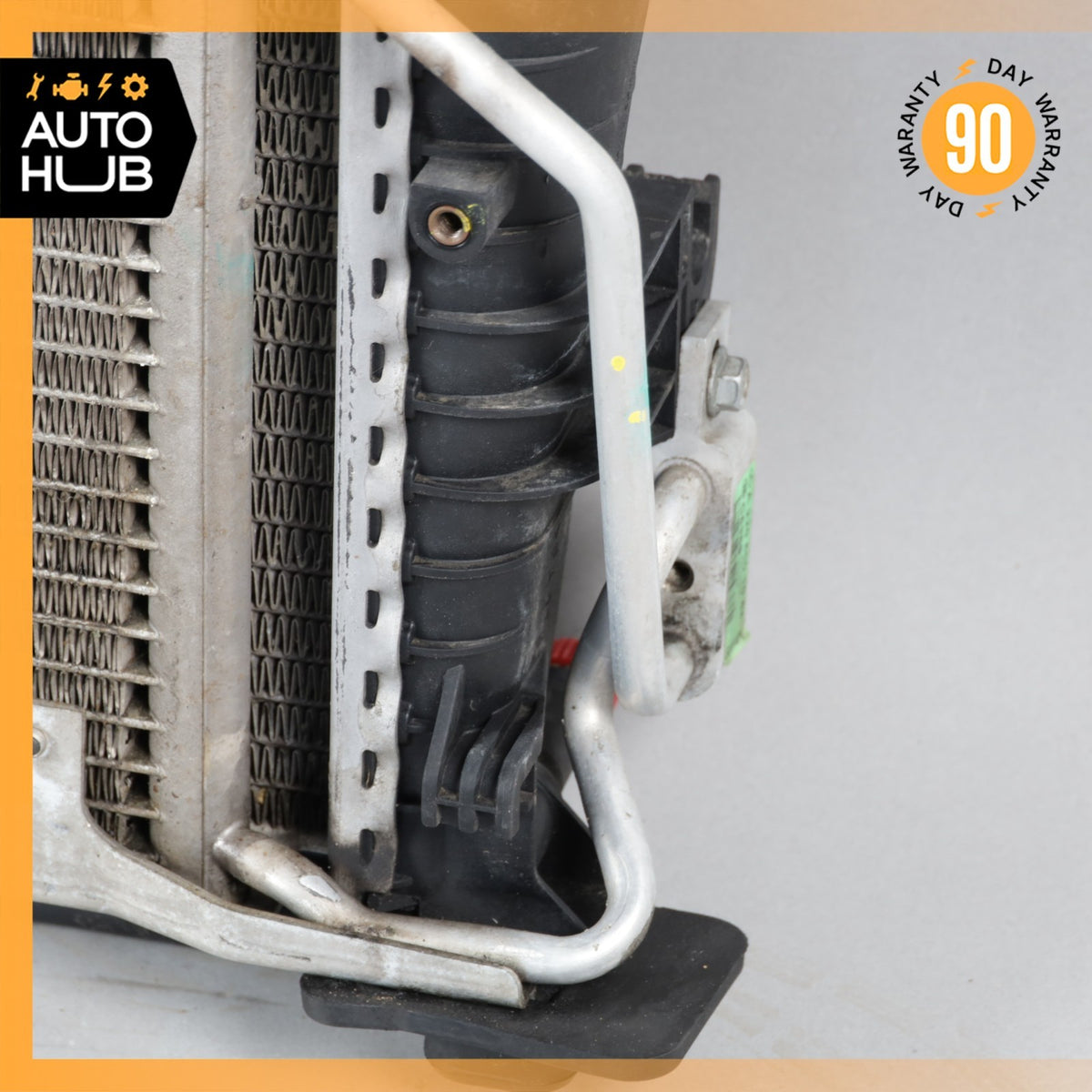 03-06 Mercedes R230 SL500 Engine Cooling Radiator AC A/C Condenser OEM - photo 16