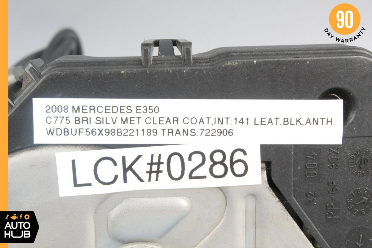 03-09 Mercedes W211 E500 E63 Door Lock Latch Actuator Front Right Passenger OEM - photo 9