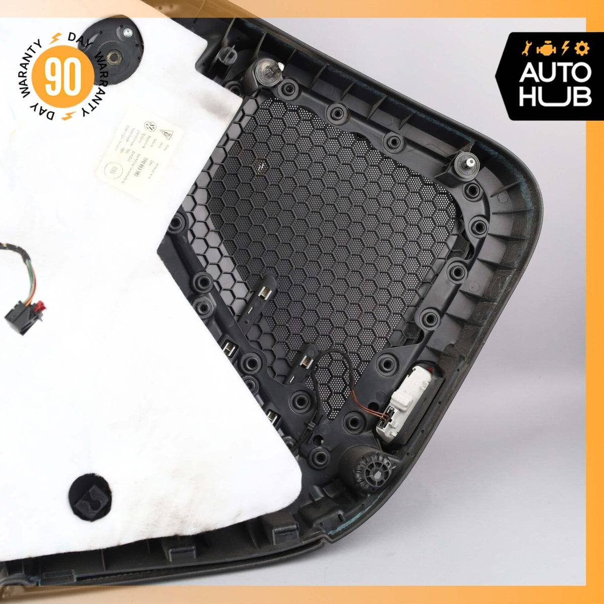 11-18 Porsche Cayenne 958 GTS Rear Right Side Interior Door Panel Black OEM 82k - photo 16