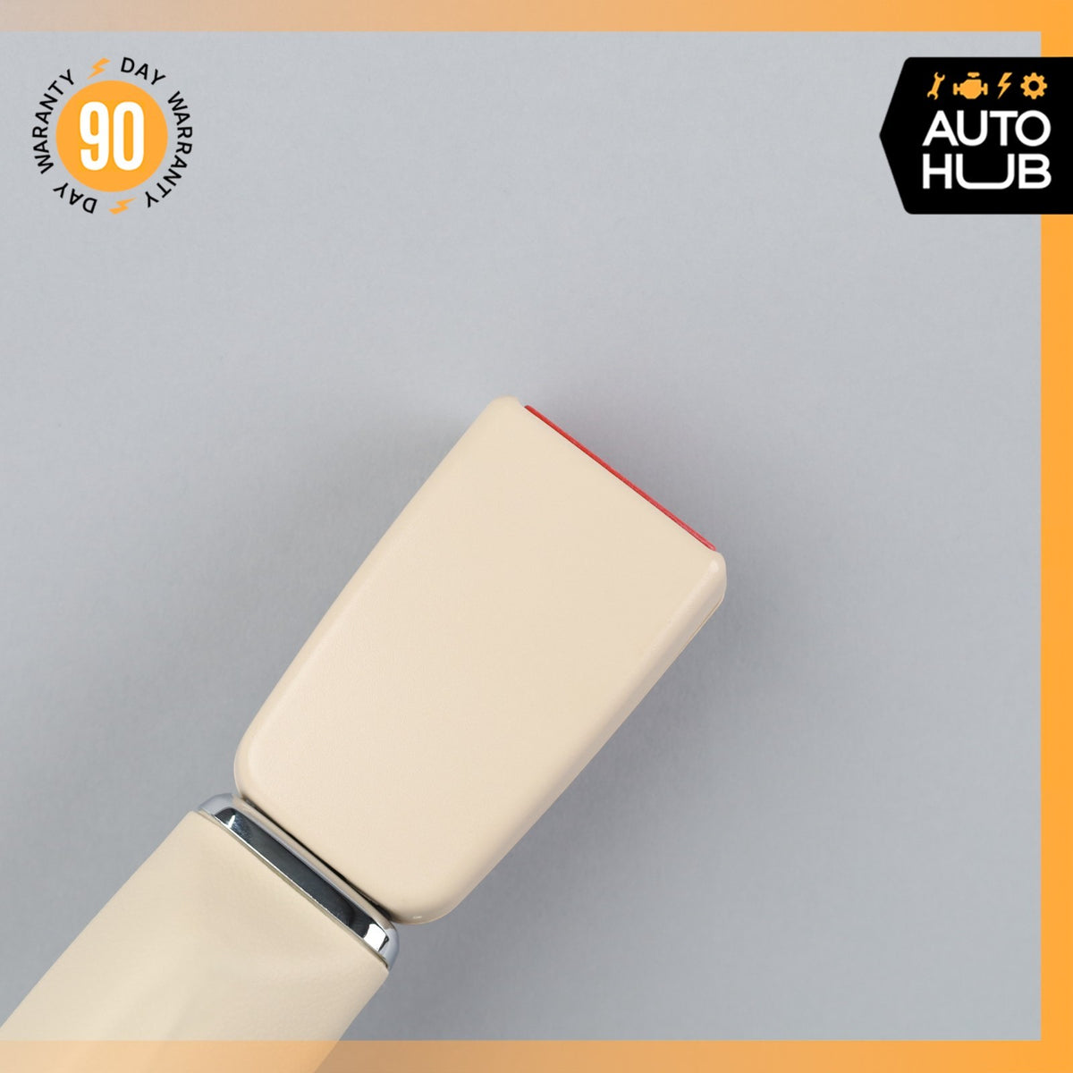07-09 Mercedes W221 S550 CL550 Front Left Driver Seat Belt Buckle Beige OEM - photo 2